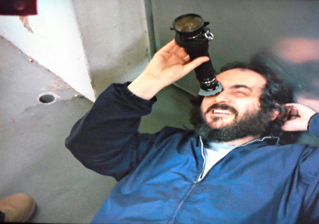 Kubrick loves the lower angle of Jack